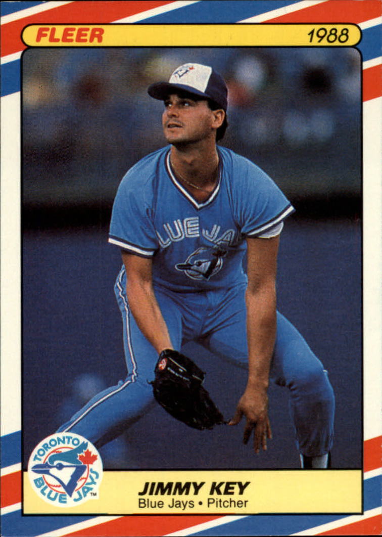 1988 Fleer Superstars Baseball Cards   019      Jimmy Key
